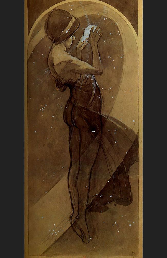Alphonse Maria Mucha Canvas Paintings page 3